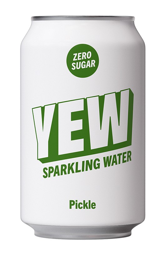 YEW Zero Sugar Sparkling Water - Pickle X 12 X 330ml