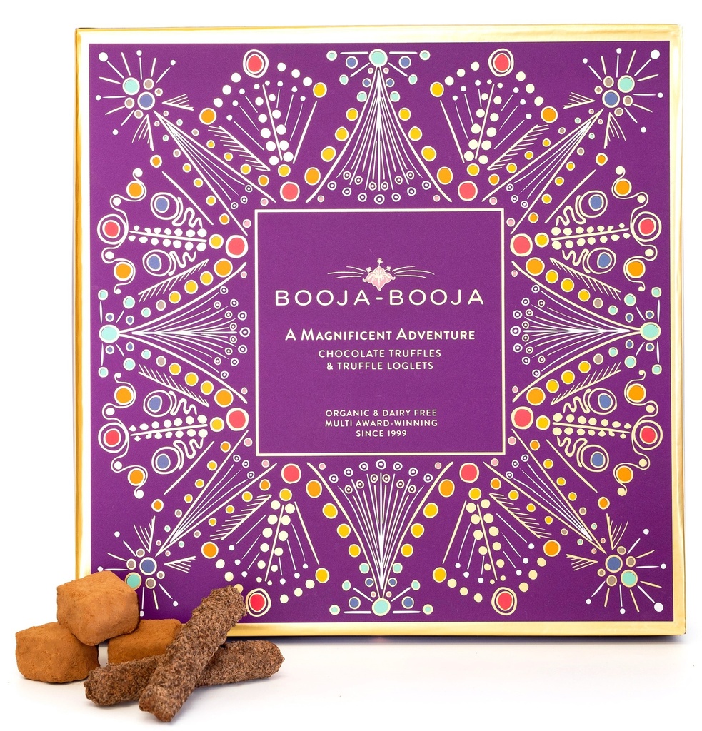 Booja Booja Vegan Chocolate Truffles - A Magnificent Adventure Loglets 335g