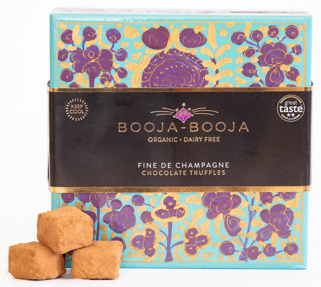 Booja Booja Vegan Chocolate Truffles - Artists Collection Fine de Champagne 185g