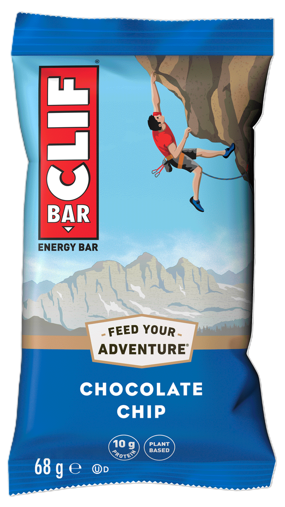 Clif Energy Bars - Chocolate Chip X 12 X 68g