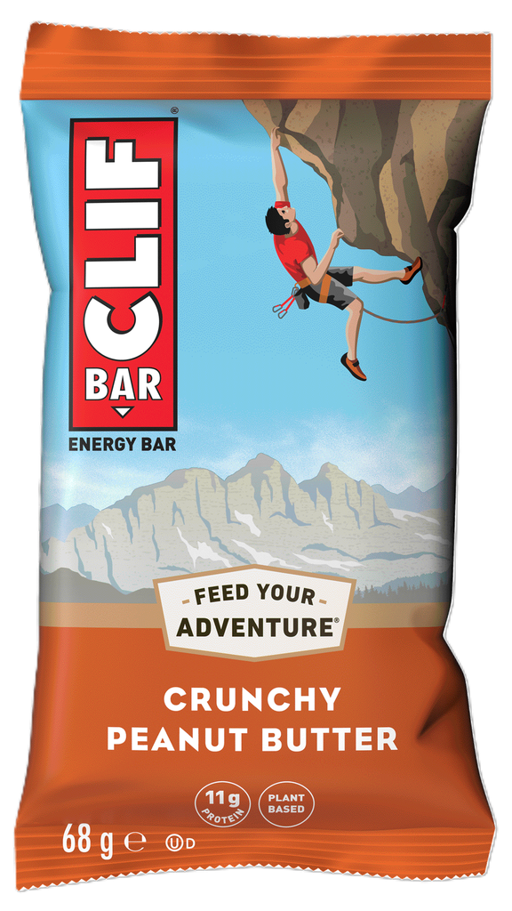 Clif Energy Bars - Crunchy Peanut Butter X 12 X 68g