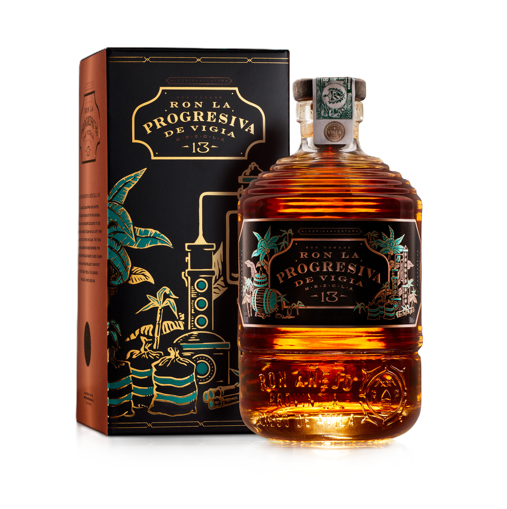 La Progresiva Rum - Ron De Vigia 13 Years Old 41% ABV 700ml