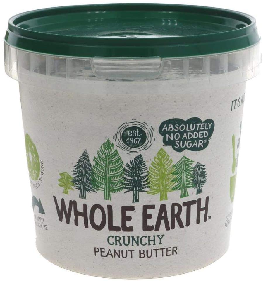 Whole Earth Peanut Butter - Original Crunchy X 3 X 1kg