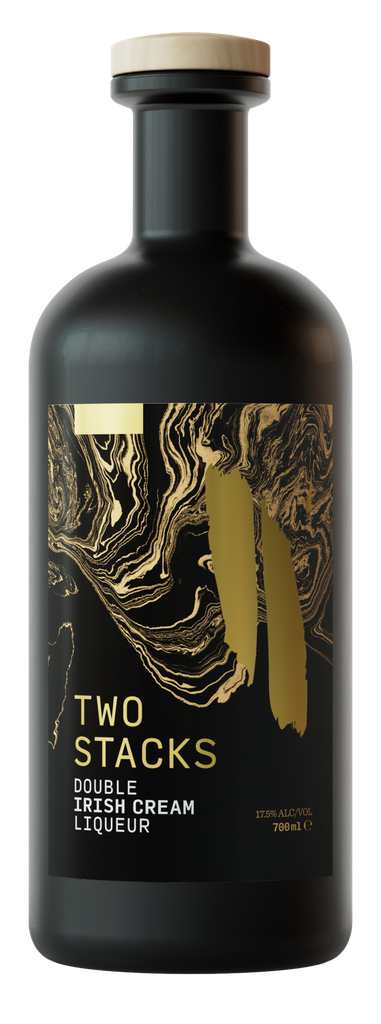Two Stacks Irish Whiskey - BOTTLE Double Cream Liqueur 17.5% ABV 700ml
