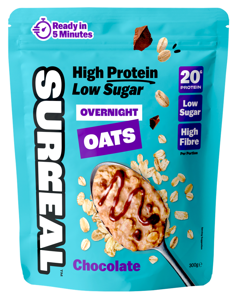 Surreal High Protein Overnight Oats - Chocolate X 5 X 300g