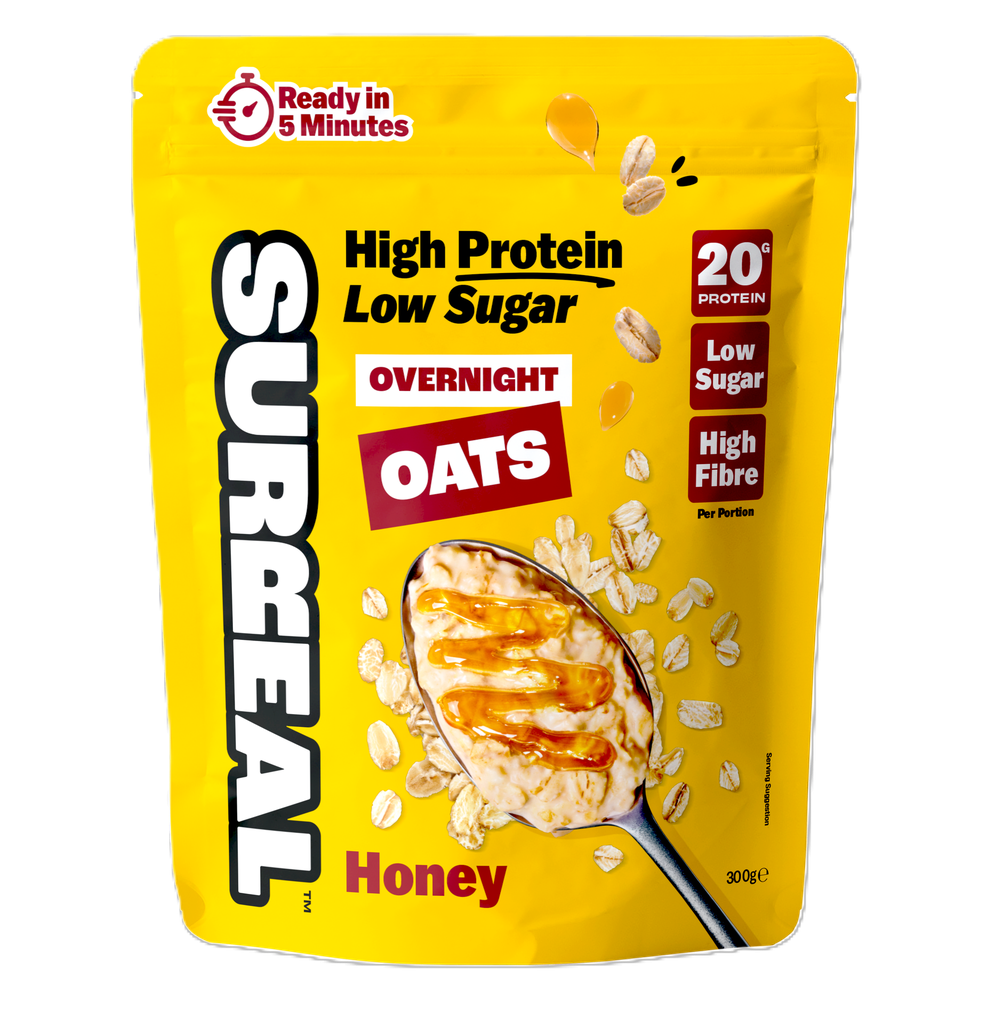 [15% OFF] Surreal High Protein Overnight Oats - Honey X 5 X 300g
