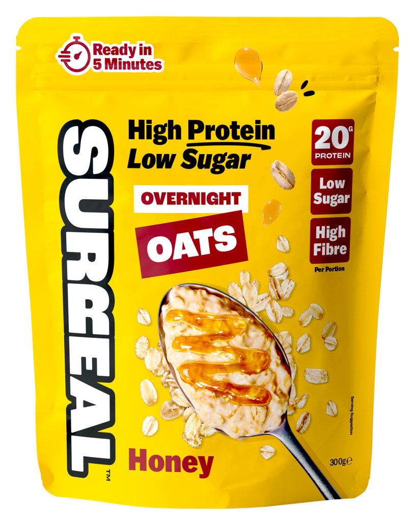 Surreal High Protein Overnight Oats - Honey X 5 X 300g