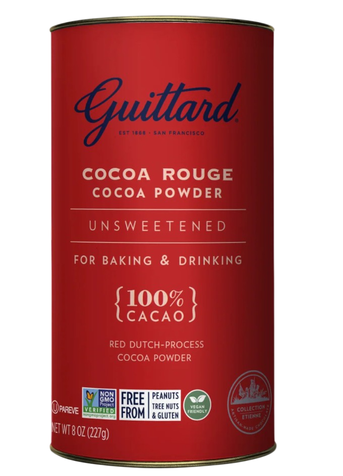 Guittard Cocoa Powder - Cocoa Rouge Unsweetened 100% Cacao 227g