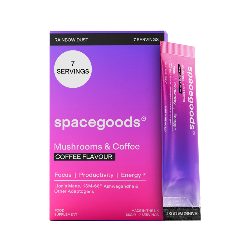 Spacegoods Adaptogenic Food Supplements - Rainbow Dust Coffee 56g
