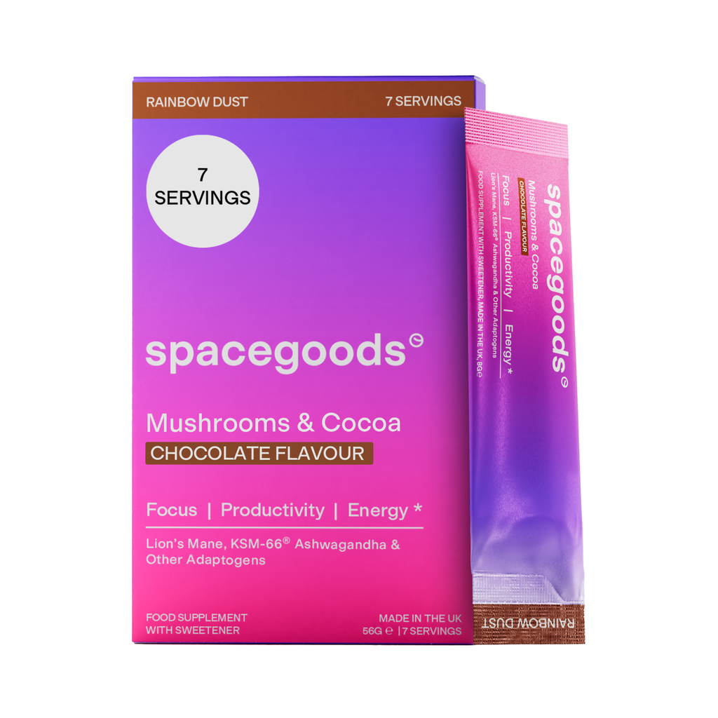 Spacegoods Adaptogenic Food Supplements - Rainbow Dust Chocolate 56g
