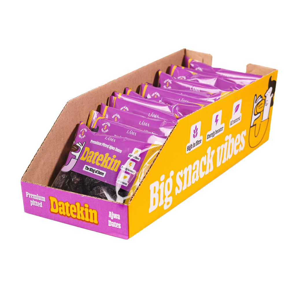 Datekin Pitted Dates - LARGE Ajwa X 12 X 60g