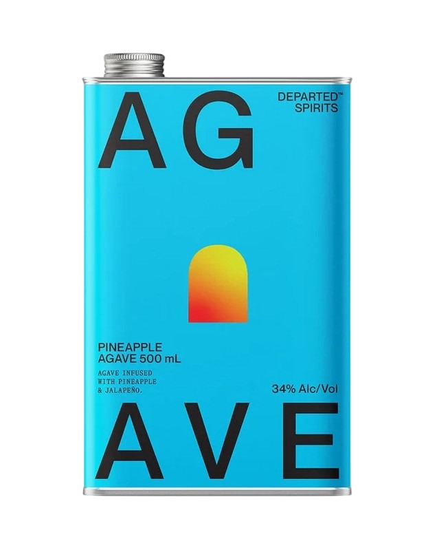 Departed Spirits Agave - Pineapple and Jalapeno 34% ABV 500ml