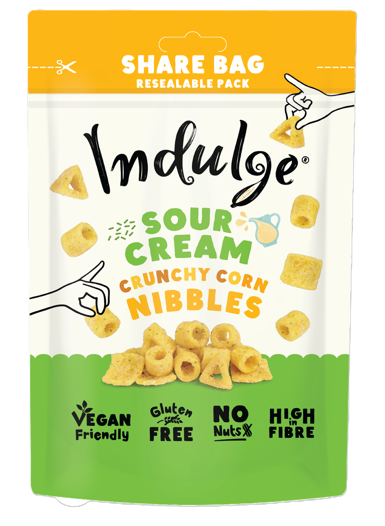 [10% OFF] Indulge Corn Snacks - Sour Cream X 7 X 100g