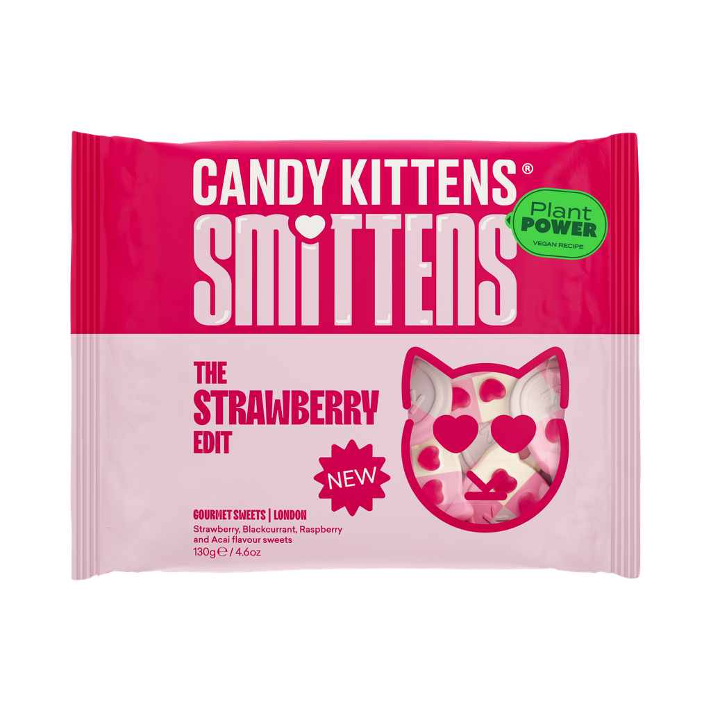 Candy Kittens Sweets - Smittens Strawberry Edit X 20 X 130g