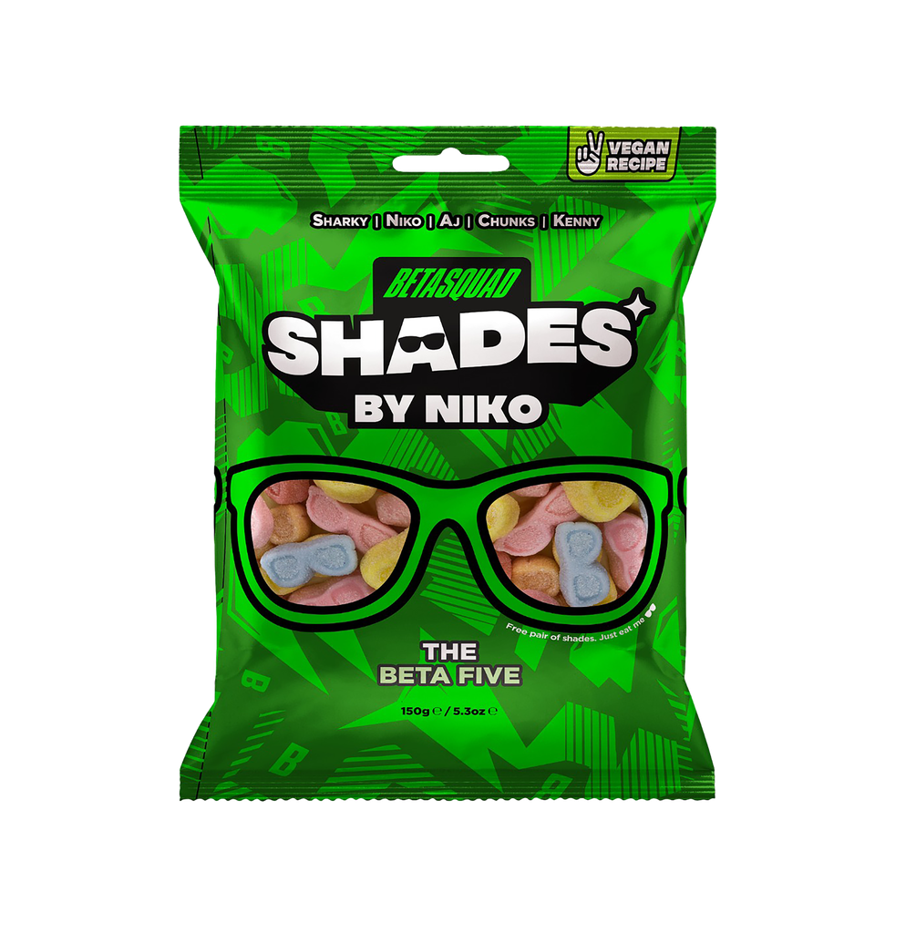 Shades by Niko Plant Based Gummies - The Beta Five X 18 X 150g