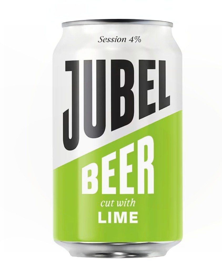 [10% OFF] Jubel Beer - CAN Cut with Lime Session Lager 4% ABV X 12 X 330ml