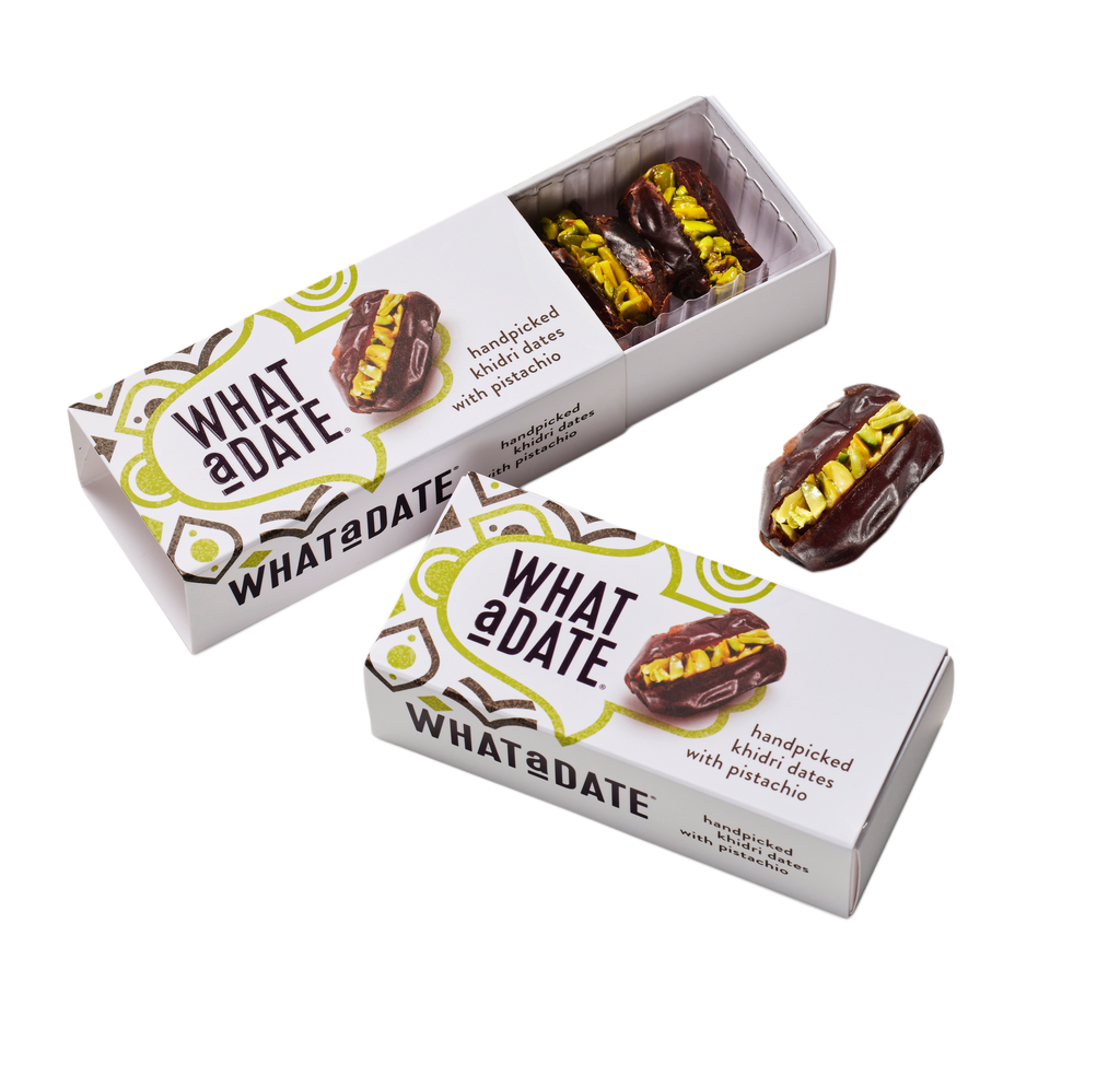 [15% OFF] What A Date Stuffed Dates - SMALL Khidri with Pistachio X 12 X 50g