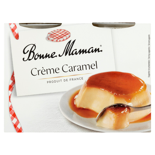 [13388] [10% OFF] Bonne Maman Desserts - Creme Caramel (4X100g)