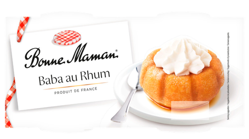 [13389] Bonne Maman Desserts - Baba Au Rhum (2X140g)
