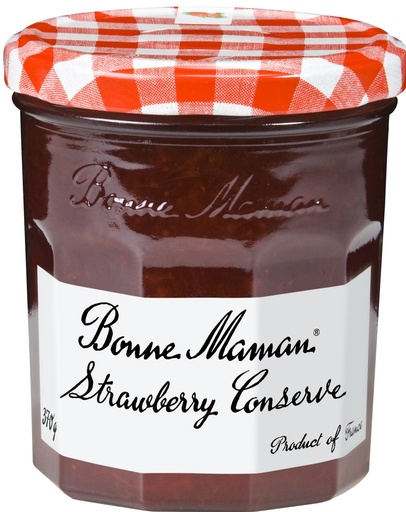 [13391] [10% OFF] Bonne Maman Fruit Conserves - Jam Strawberry X 6 X 370g