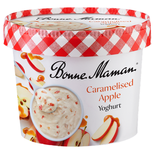 [13848] Bonne Maman Yoghurt - Stirred Caramelised Apple 450g