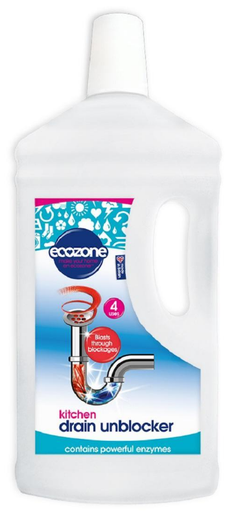 [12133] Ecozone Kitchen Drain Unblocker - 1L