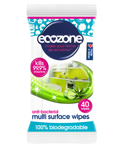 [12137] [10% OFF] Ecozone Wipes - Biodegradable 240g