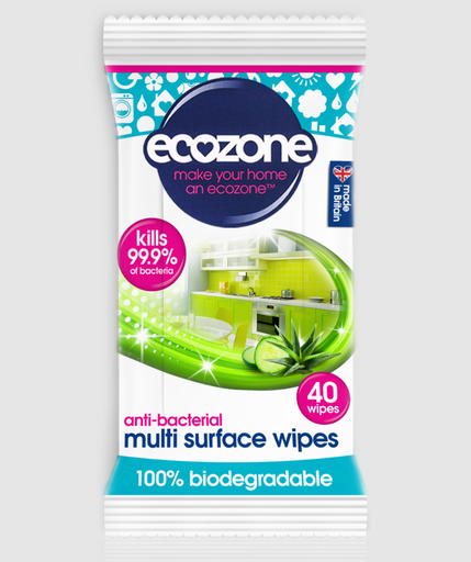 [12137] Ecozone Wipes - Biodegradable 240g