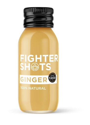 [12141] [10% OFF] Fighter Shots Health Shots - Ginger X 12 X 60ml