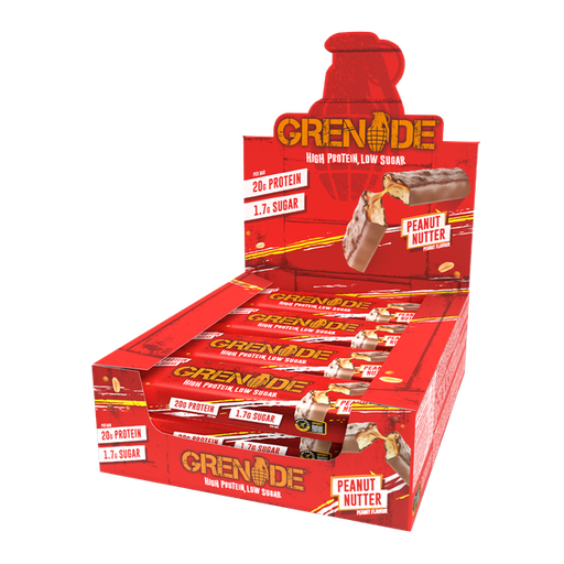 [10160] Grenade Carb Killa Protein Bars - Peanut Nutter X 12 X 60g