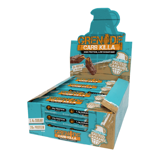 [10168] [10% OFF] Grenade Carb Killa Protein Bars - Chocolate Chip Salted Caramel X 12 X 60g