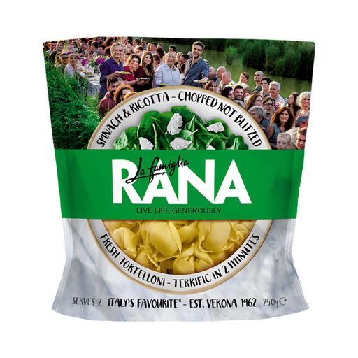 [10277] Rana Fresh Filled Pasta - Tortelloni Spinach & Ricotta 250g