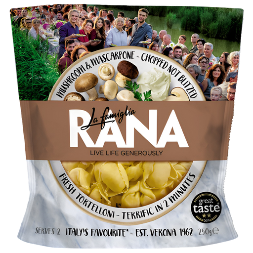 [10283] Rana Fresh Filled Pasta - Tortelloni Mushroom & Mascarpone 250g