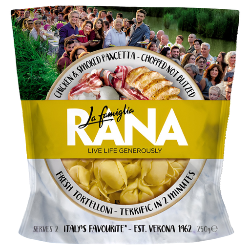 [10289] Rana Fresh Filled Pasta - Tortelloni Chicken & Smoked Pancetta 250g