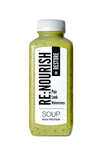 [12121] Re Nourish Fresh Soup - Pea Leak and Watercrest 500g