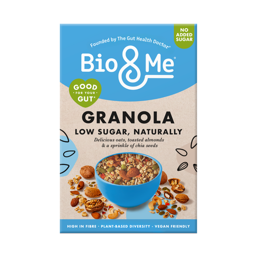 [13323] [15% OFF] Bio and Me Vegan Granola - Low Sugar Naturally X 5 X 360g