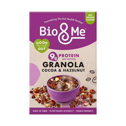 [13324] [15% OFF] Bio and Me Vegan Granola - Cocoa and Hazelnut X 5 X 360g
