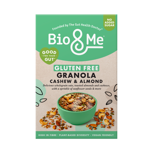 [13333] [15% OFF] Bio and Me Vegan Granola - Gluten Free Cashew and Almond X 5 X 350g