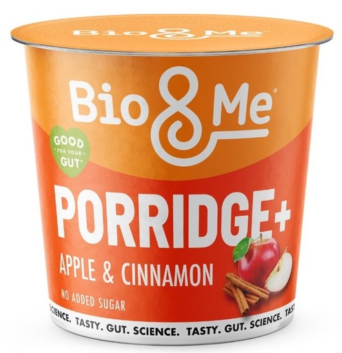 [13326] Bio and Me Porridge Pot - Apple and Cinnamon X 8 X 65g