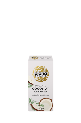 [4472] Biona Organic Coconut - Creamed Coconut X 12 X 200g