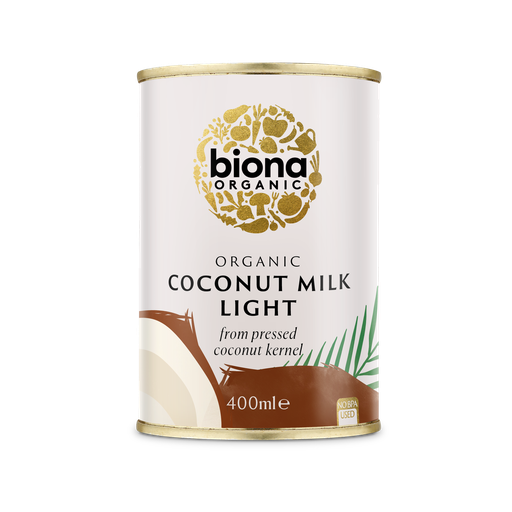 [4476] Biona Organic Coconut - Milk Light 9% Fat X 6 X 400ml