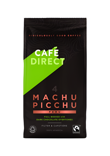 [5132] Cafe Direct Coffee - GROUND Machu Picchu Organic FCR1006 X 6 X 200g