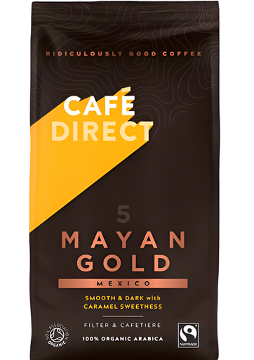 [8306] Cafe Direct Coffee - GROUND Mayan Gold X 6 X 200g