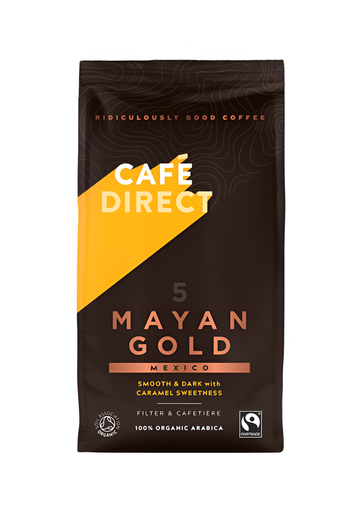 [8306] Cafe Direct Coffee - GROUND Mayan Gold X 6 X 200g