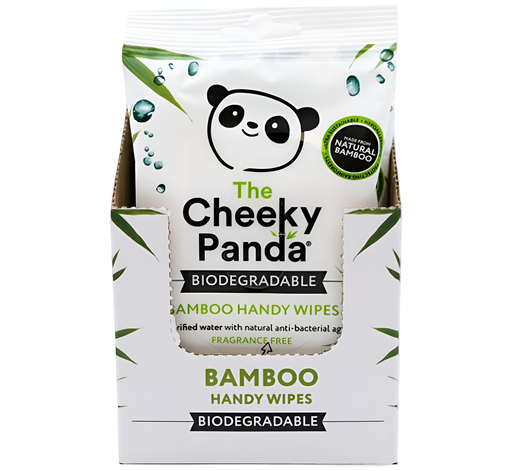 [13466] Cheeky Panda Bamboo Handy Wipes - 12 wipes