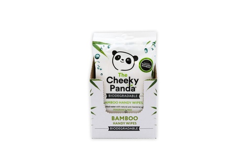 [13466] Cheeky Panda Bamboo Handy Wipes - 12 wipes