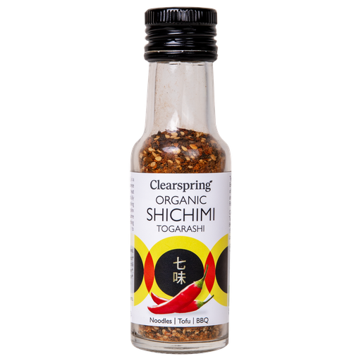 [13915] [30% OFF] Clearspring Organic Japanese Condiments - Shichimi Togarashi 7 spice blend CON0401 X 8 X 50g