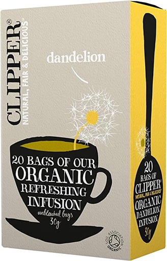 [9357] [30% OFF] Clipper Organic Tea - Dandelion X 6 X 20pc