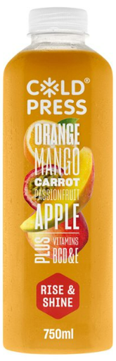 [11644] Coldpress Super Juice - Rise & Shine X 6 X 750ml