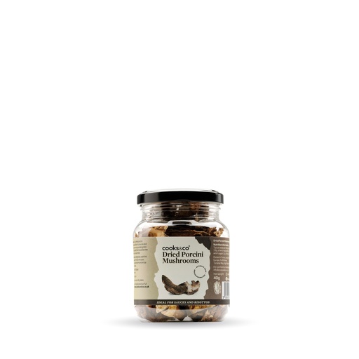 [13829] [20% OFF] Cooks and Co Veg Jars - Dried Porcini Mushrooms X 6 X 40g